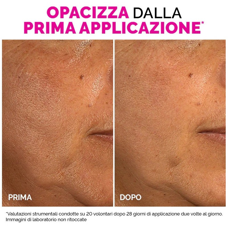 Effetto opacizzante di Veralab UpLift Crema Viso Rimpolpante Opacizzante Ricarica 50ml