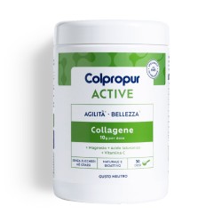 barattolo di Colpropur Active Integratore con Collagene Gusto Neutro 330gr barattolo di Colpropur Active Integratore con Collagene Gusto Neutro 330gr