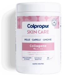 barattolo di Colpropur Skin Care Integratore con Collagene per la Pelle 306gr barattolo di Colpropur Skin Care Integratore con Collagene per la Pelle 306gr