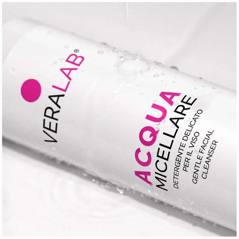 Dettagli di Veralab Acqua Micellare Detergente e Struccante 200ml Dettagli di Veralab Acqua Micellare Detergente e Struccante 200ml