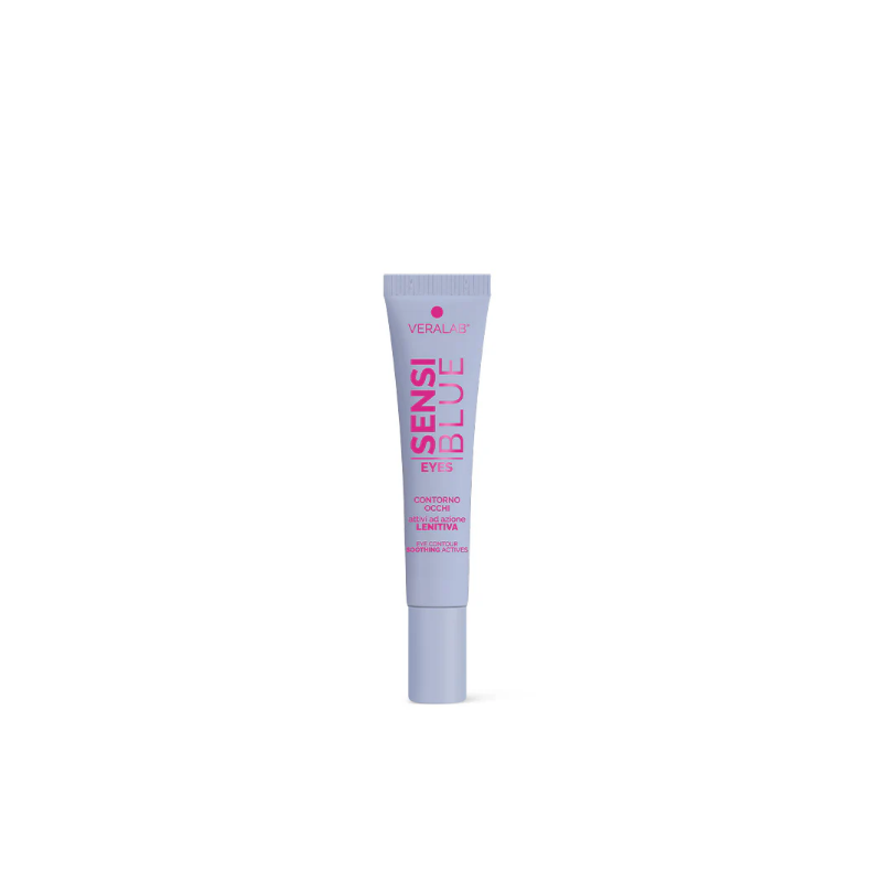 tubetto di Veralab Sensiblue Eyes Crema Contorno Occhi Lenitiva 15ml tubetto di Veralab Sensiblue Eyes Crema Contorno Occhi Lenitiva 15ml