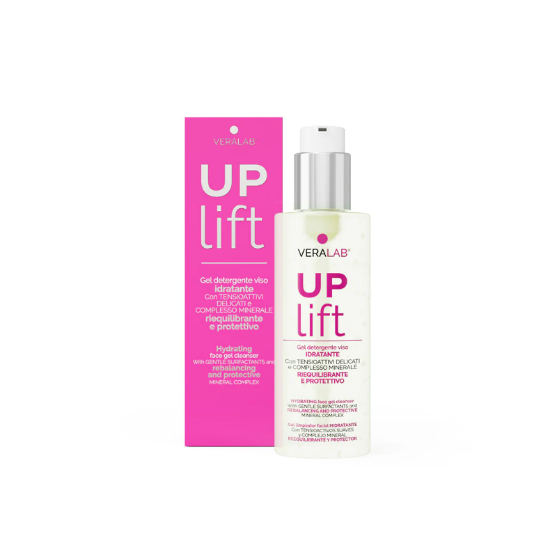 confezione di Veralab Uplift Detergente Viso Idratante Purificante 150ml confezione di Veralab Uplift Detergente Viso Idratante Purificante 150ml