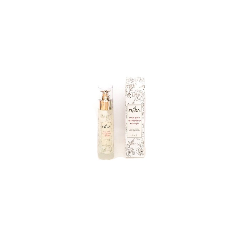 Crema giorno antiox antirughe fico d'india e olio di pistacchio Natwo per Pelle Luminosa e Protetta 50ml