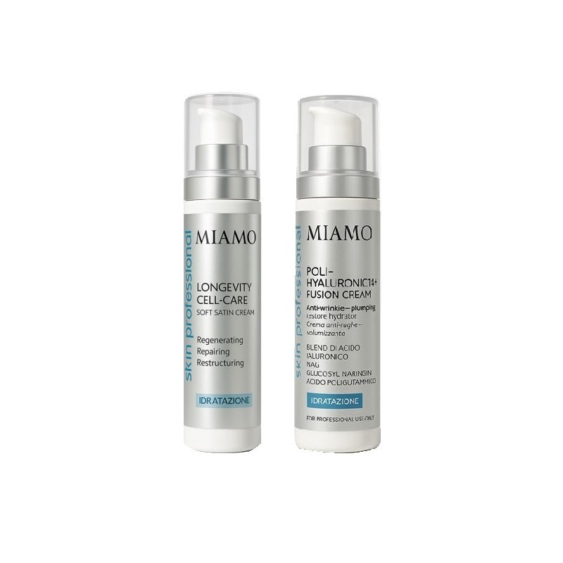 2 confezioni di Miamo Skin Professional Longevity Plus Trattamento Anti-age Viso 100ml