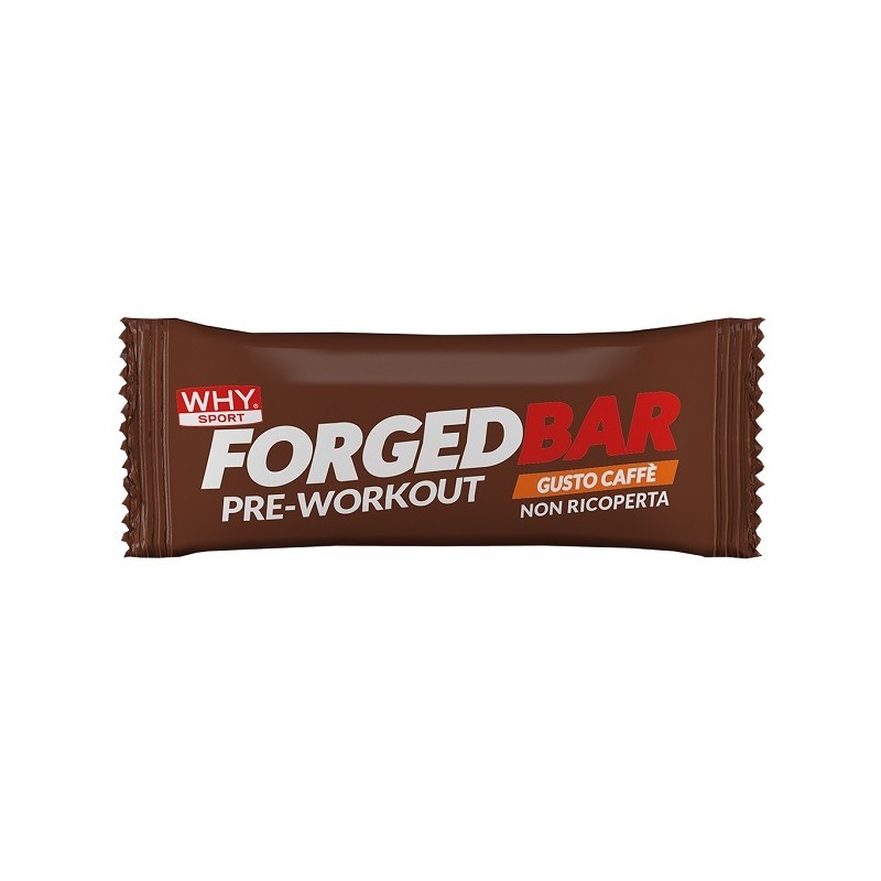 Whysport Forged Bar Caffè per Energia e Recupero Barretta da 40g Whysport Forged Bar Caffè per Energia e Recupero Barretta da 40g