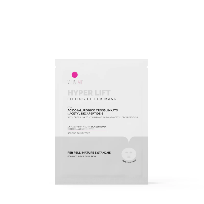 bustina di Veralab Hyper Lift Mask Maschera Viso in Biocellulosa Liftante15ml bustina di Veralab Hyper Lift Mask Maschera Viso in Biocellulosa Liftante15ml