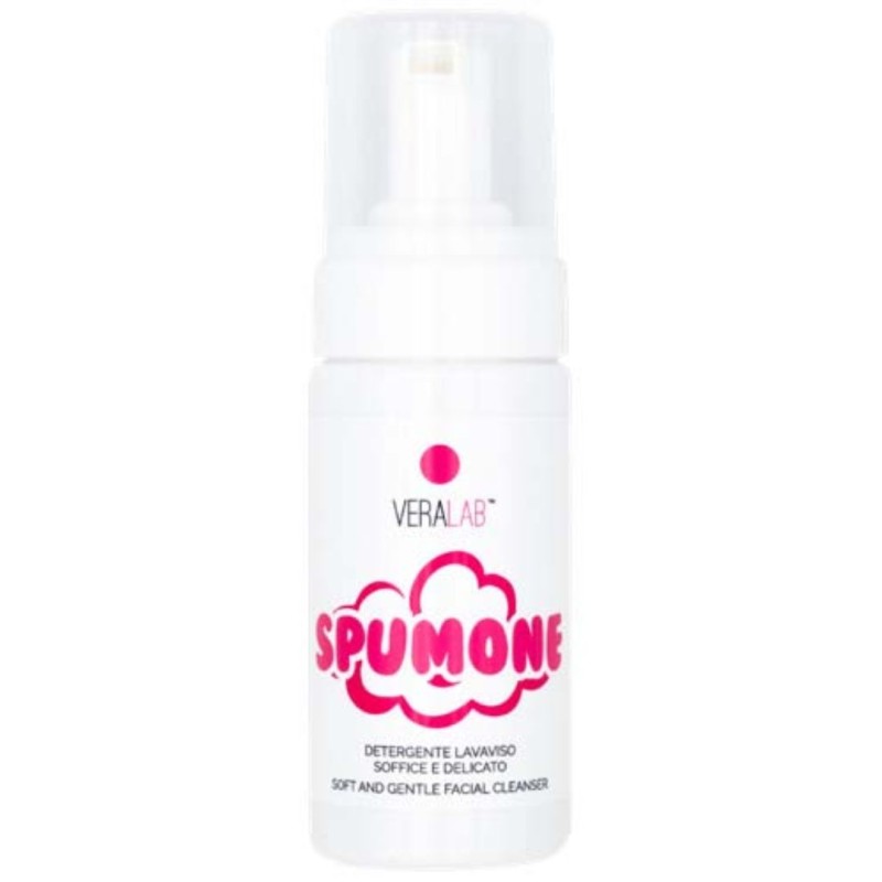 flacone di Veralab Spumone Mousse Detergente Viso Schiumogeno Delicato 50ml