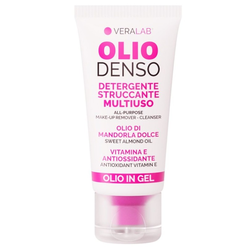 tubetto di Veralab Olio Denso Detergente Struccante Multiuso Olio di Mandorla Dolce 30ml tubetto di Veralab Olio Denso Detergente Struccante Multiuso Olio di Mandorla Dolce 30ml