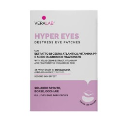 confezione di Veralab Hyper Eyes Destresses Patch Occhi Decongestionante Anti Occhiaie 4 Pezzi confezione di Veralab Hyper Eyes Destresses Patch Occhi Decongestionante Anti Occhiaie 4 Pezzi