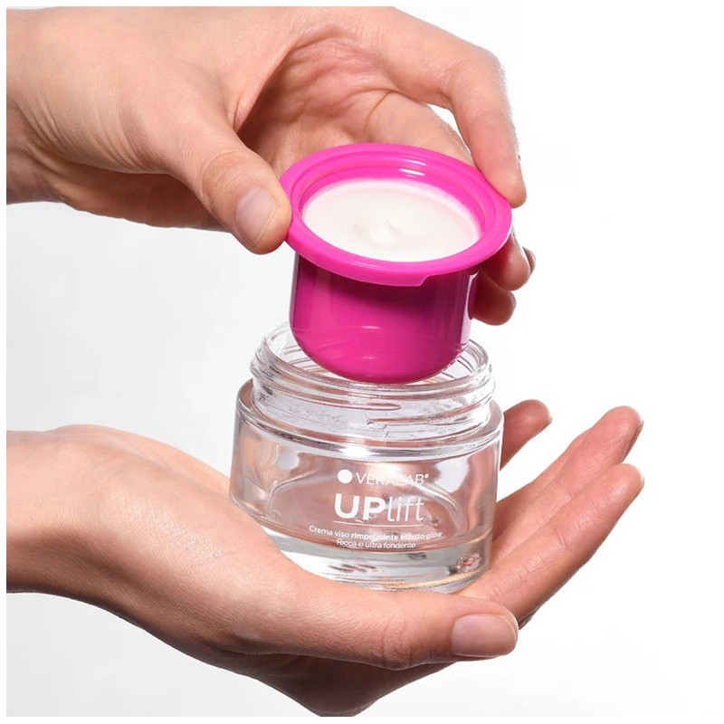Veralab Uplift Crema Viso Rimpolpante Illuminante Ricarica 50ml
