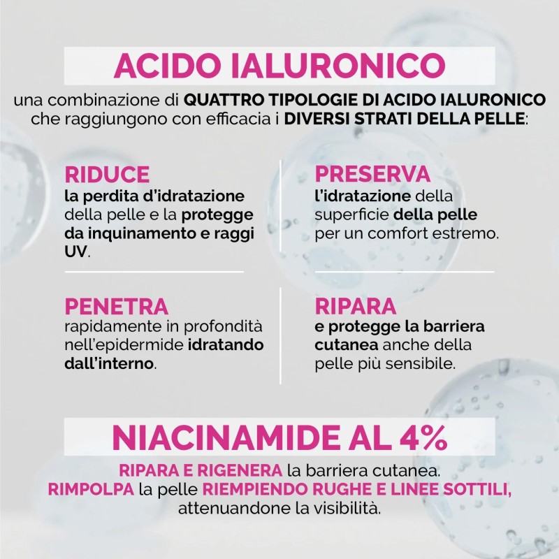 composizione Veralab Acquafull Viso gel siero idratante e rimpolpante 50ml composizione Veralab Acquafull Viso gel siero idratante e rimpolpante 50ml