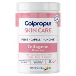 Formato di Colpropur Skin Care Integratore Collagene Pelle e Capelli Gusto Vaniglia 309g Formato di Colpropur Skin Care Integratore Collagene Pelle e Capelli Gusto Vaniglia 309g