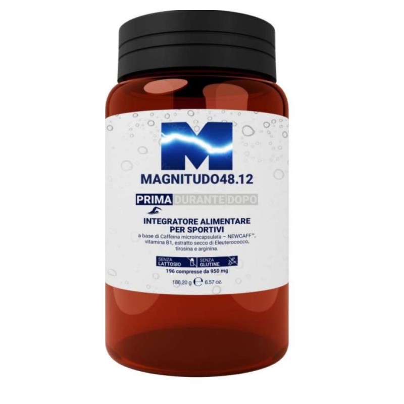 Formato di Magnitudo 48.12 Prima Integratore per Preparazione Fisica e Mentale 198 Compresse