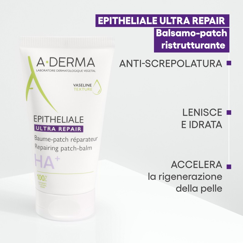 A-Derma Epitheliale A.H Ultra Balsamo Ristrutturante e Lenitivo 50 g A-Derma Epitheliale A.H Ultra Balsamo Ristrutturante e Lenitivo 50 g