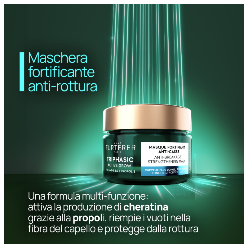 René Furterer Triphasic Maschera Fortificante Anti-rottura Capelli 200ml