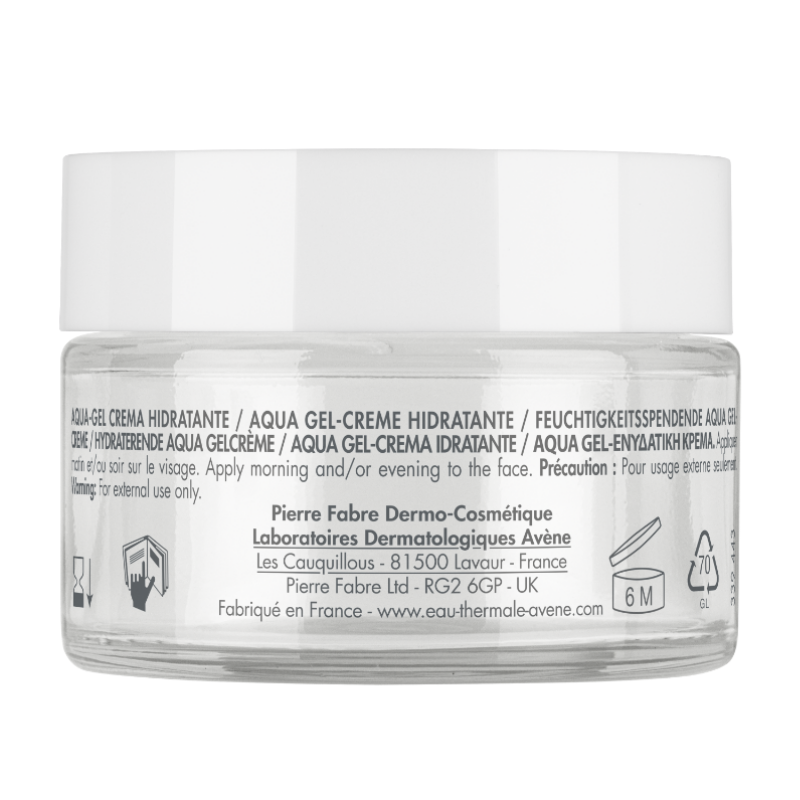 vasetto di Avene Hydrance Aqua Gel Crema Idratante e Lenitiva 50ml vasetto di Avene Hydrance Aqua Gel Crema Idratante e Lenitiva 50ml