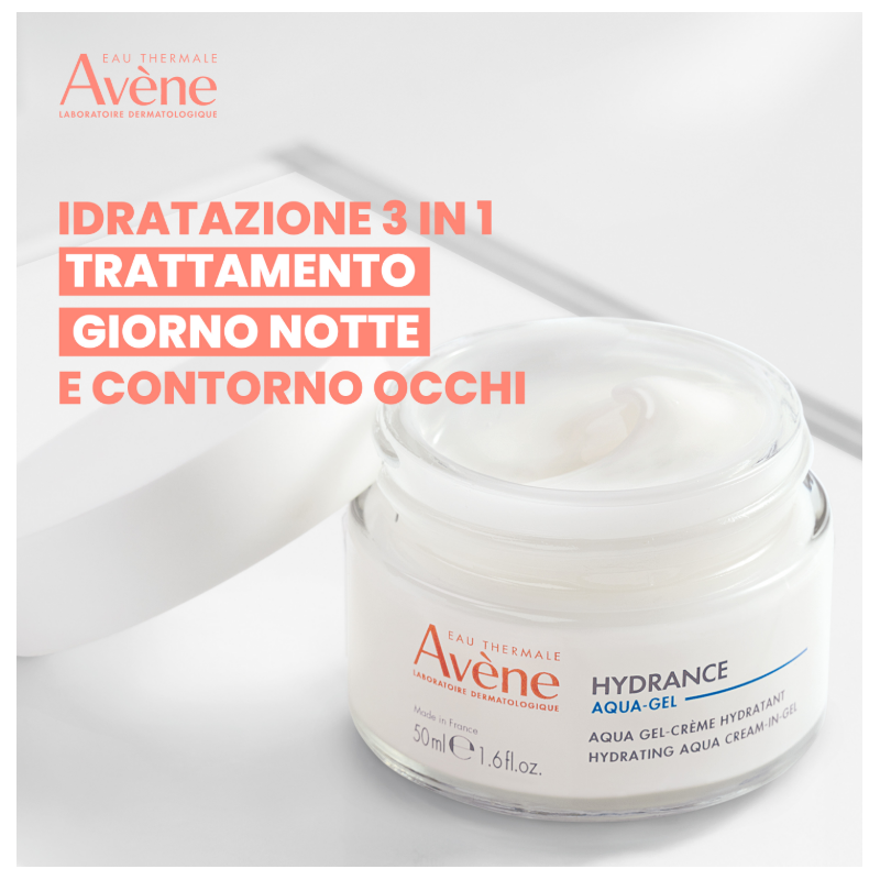 Avene Hydrance Aqua Gel Crema Idratante e Lenitiva 50ml Avene Hydrance Aqua Gel Crema Idratante e Lenitiva 50ml