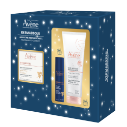 confezione di Avene Cofanetto Natale Ridensificante Dermabsolu Crema Giorno 50ml + Crema Notte 10ml + Gel Micellare 100ml confezione di Avene Cofanetto Natale Ridensificante Dermabsolu Crema Giorno 50ml + Crema Notte 10ml + Gel Micellare 100ml