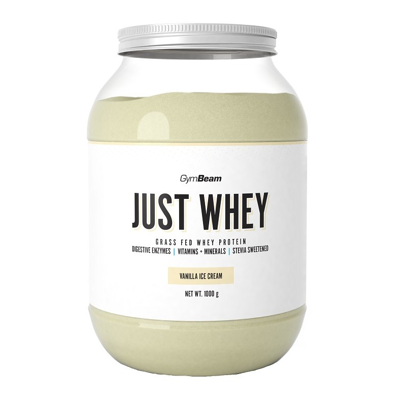 Protein Just Whey Gelato Vaniglia per Massa Muscolare e Recupero 1000 g