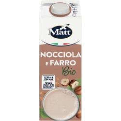 Matt Nocciola Farro Bio Latte Vegetale di Farro Senza Lattosio e Vegani 1 Litro Matt Nocciola Farro Bio Latte Vegetale di Farro Senza Lattosio e Vegani 1 Litro