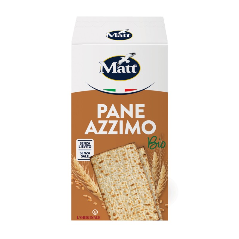 Matt Pane Azzimo Bio pane senza lievito e sale per dieta leggera 200g Matt Pane Azzimo Bio pane senza lievito e sale per dieta leggera 200g