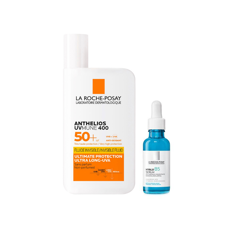 La Roche Posay Anthelios Uv Mune Fluido Invisibile 50ml + Hyalu B5 10ml La Roche Posay Anthelios Uv Mune Fluido Invisibile 50ml + Hyalu B5 10ml