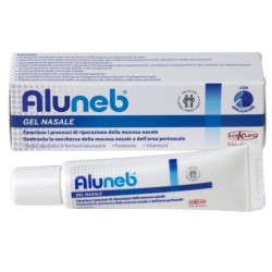 confezione di Aluneb Gel Nasale Idratante con Acido Ialuronico 10ml confezione di Aluneb Gel Nasale Idratante con Acido Ialuronico 10ml