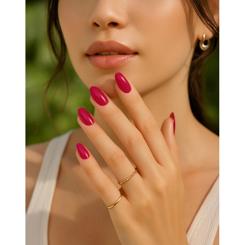 Ne Beauty Rubino UV 20 Strips per Manicure Professionale Fucsia Rubino Confezione da 20 Strisce Ne Beauty Rubino UV 20 Strips per Manicure Professionale Fucsia Rubino Confezione da 20 Strisce