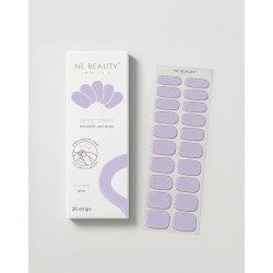 confezione di Ne Beauty Orchidea UV 20 Strips per Manicure Fai da Te Lilla Chiaro 20 Strisce confezione di Ne Beauty Orchidea UV 20 Strips per Manicure Fai da Te Lilla Chiaro 20 Strisce