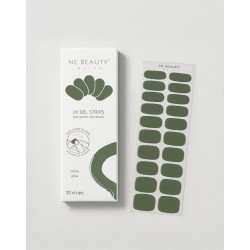 confezione di Ne Beauty Oliva UV 20 Strips per Manicure Fai da Te Colore Oliva Confezione da 20 Strisce confezione di Ne Beauty Oliva UV 20 Strips per Manicure Fai da Te Colore Oliva Confezione da 20 Strisce