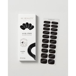confezione di Ne Beauty Malefika UV 20 Strips per Manicure Professionale a Lunga Durata 20 Strisce in Gel confezione di Ne Beauty Malefika UV 20 Strips per Manicure Professionale a Lunga Durata 20 Strisce in Gel