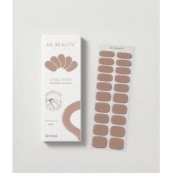confezione di Ne Beauty Macaroon UV 20 Strips per Manicure Professionale Rosa Malva 20 Strisce in Gel confezione di Ne Beauty Macaroon UV 20 Strips per Manicure Professionale Rosa Malva 20 Strisce in Gel