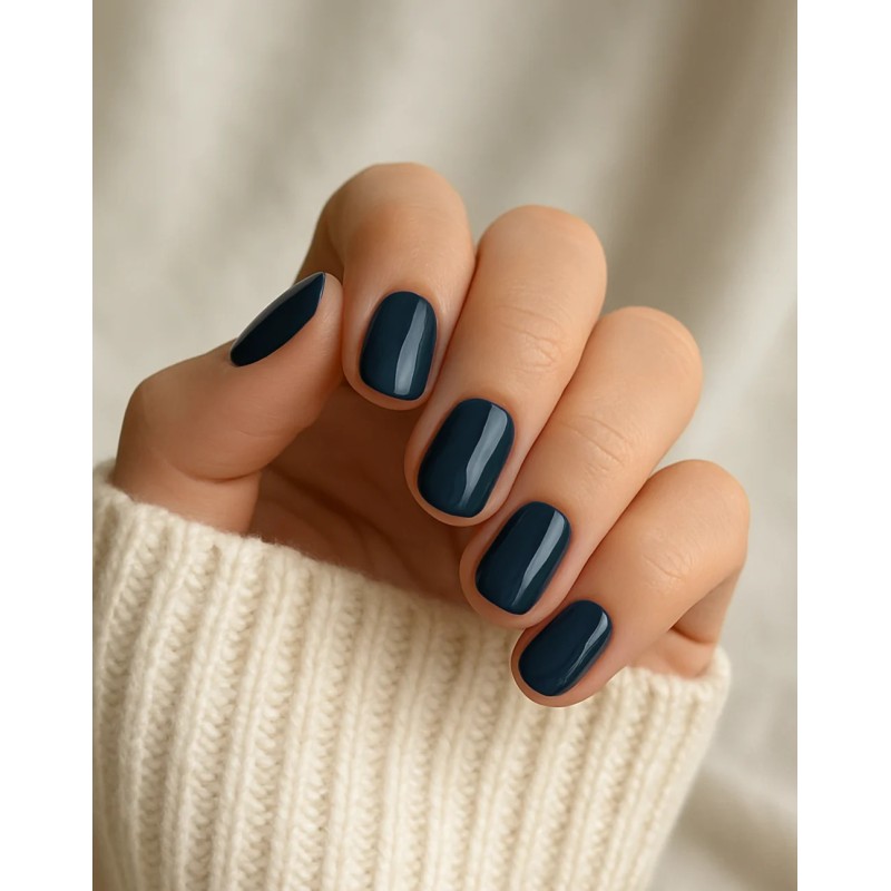 applicazione di Ne Beauty Blu Denim UV 20 Strips per Manicure Professionale Blu Denim 20 Strisce