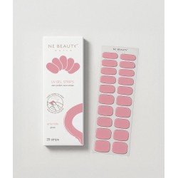 confezione di Ne Beauty Rosa Artemide UV 20 Strips per Manicure Professionale Rosa Malva 20 Strisce