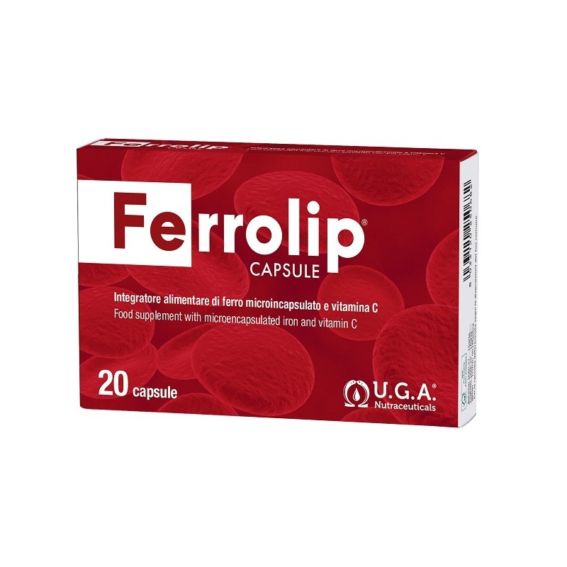 Ferrolip integratore di ferro per energia e globuli rossi 30 capsule