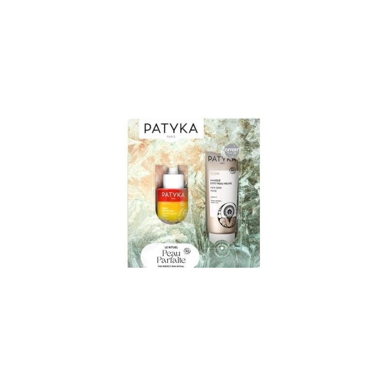 Patyka Cofanetto Natale 2025 Glow per Luminosità e Rinnovamento Pelle Siero 30ml + Maschera 50ml