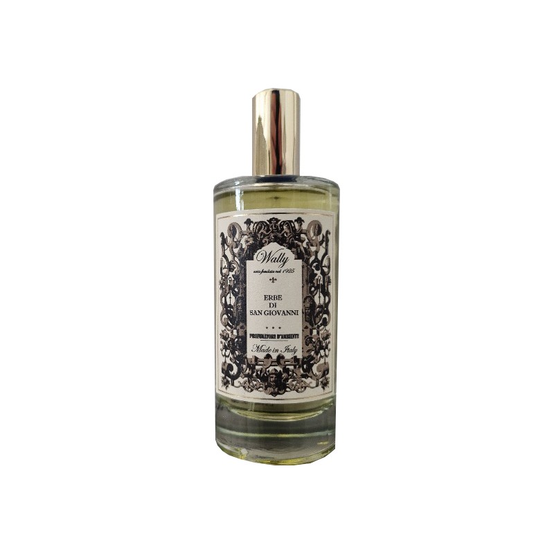Wally 1925 Profumatore Erbe Di San Giovanni Spray per Ambienti Freschi e Rilassanti 100ml