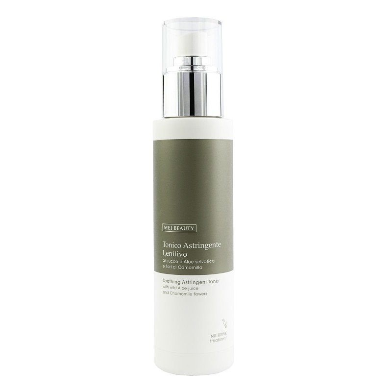Mei Beauty Tonico Astringente Lenitivo per Pelli Sensibili Flacone da 100ml