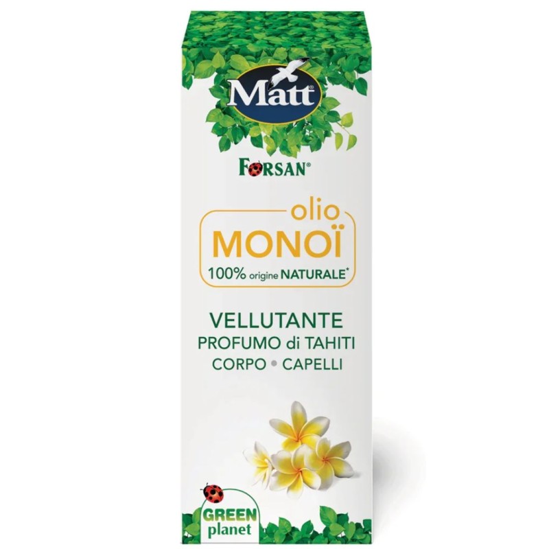 confezione di Forsan Olio Monoi Vellutante per Corpo e Capelli 100ml confezione di Forsan Olio Monoi Vellutante per Corpo e Capelli 100ml