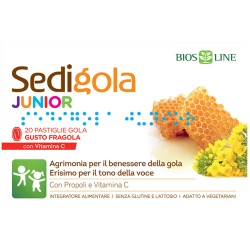 confezione di Apix Propoli Sedigola Junior Fragola per Gola Irritata Bambini 20 Pastiglie confezione di Apix Propoli Sedigola Junior Fragola per Gola Irritata Bambini 20 Pastiglie