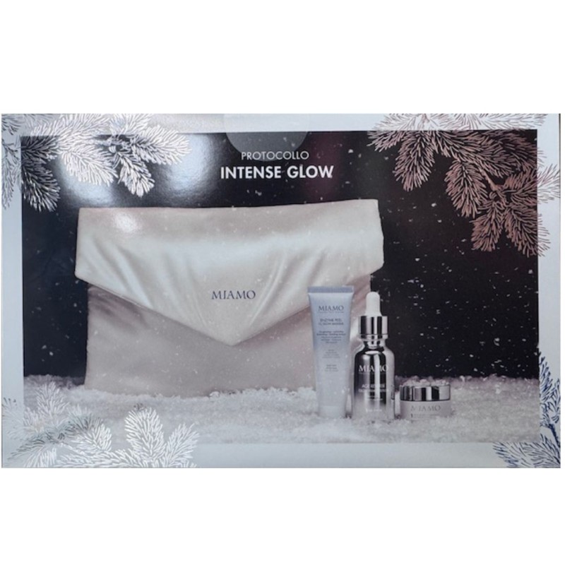 dettaglio Miamo Cofanetto Intense Glow Siero Illuminante, Peel Esfoliante e Maschera Antiossidante 3 Pezzi
