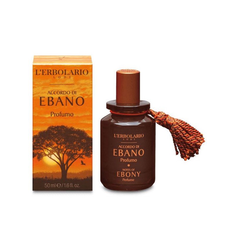 confezione di L'Erbolario Accordo Ebano Profumo Nappina Fragranza Maschile 50 ml confezione di L'Erbolario Accordo Ebano Profumo Nappina Fragranza Maschile 50 ml