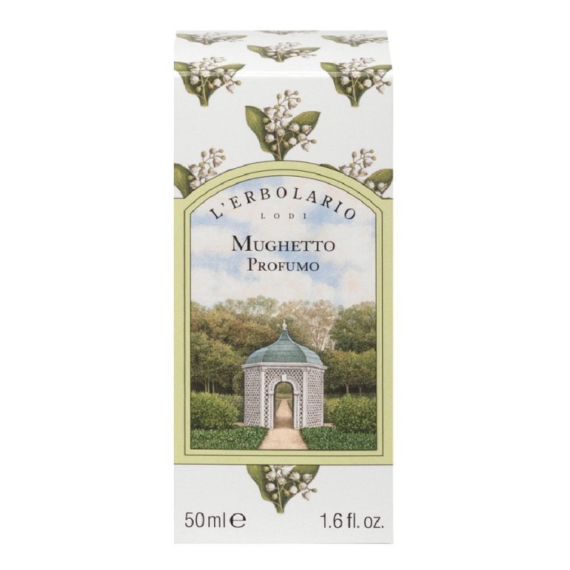 Formato di L'Erbolario Mughetto Profumo Fragranza Fiorita Femminile Lunga Durata 50 ml