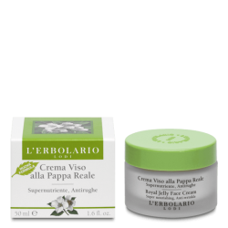 confezione di L’Erbolario Crema Viso alla Pappa Reale Confezione 50ml