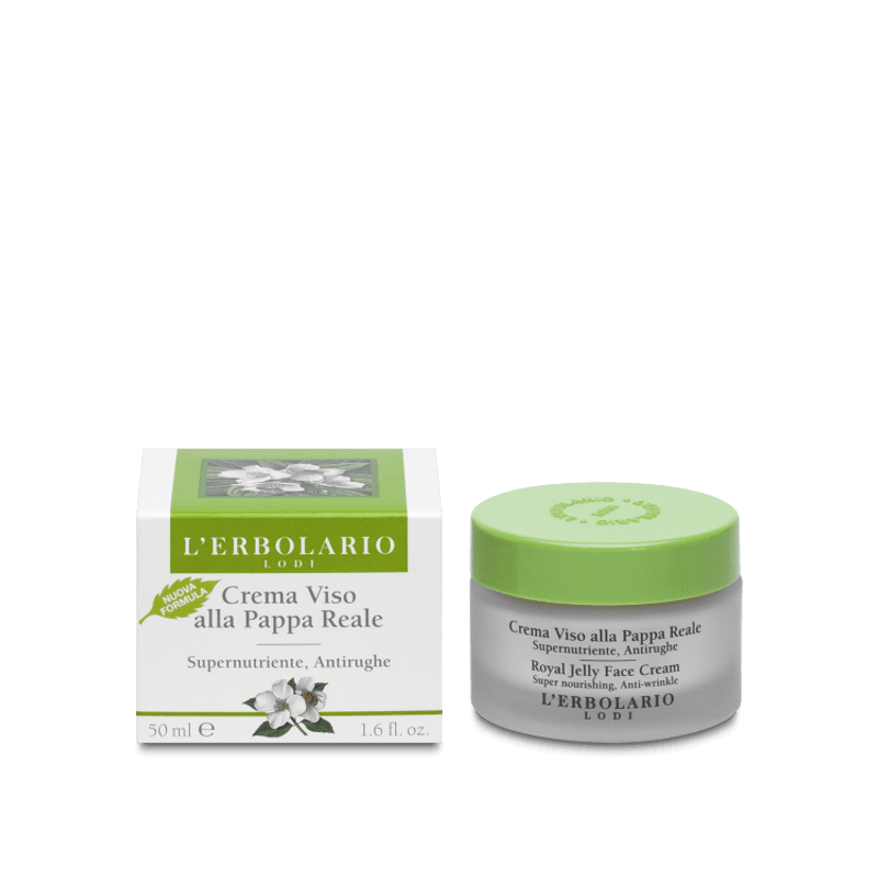 confezione di L’Erbolario Crema Viso alla Pappa Reale Confezione 50ml