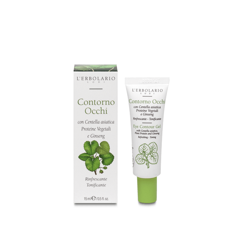 confezione di L’Erbolario Contorno Occhi Centella Asiatica Confezione 15ml confezione di L’Erbolario Contorno Occhi Centella Asiatica Confezione 15ml