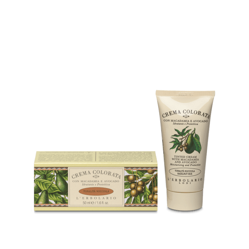 confezione di L’Erbolario Crema Colorata Tonalità Nocciola Confezione 50ml