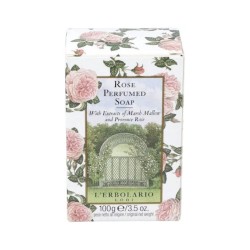 Formato di L'Erbolario Saponetta alla Rosa Idratante e Lenitiva 100 g Formato di L'Erbolario Saponetta alla Rosa Idratante e Lenitiva 100 g
