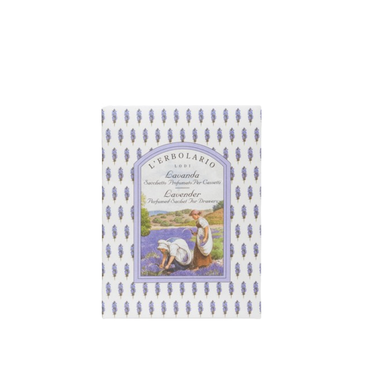 confezione di L’Erbolario Sacchetto Profumato Cassetti Lavanda Confezione 1 Pezzo confezione di L’Erbolario Sacchetto Profumato Cassetti Lavanda Confezione 1 Pezzo
