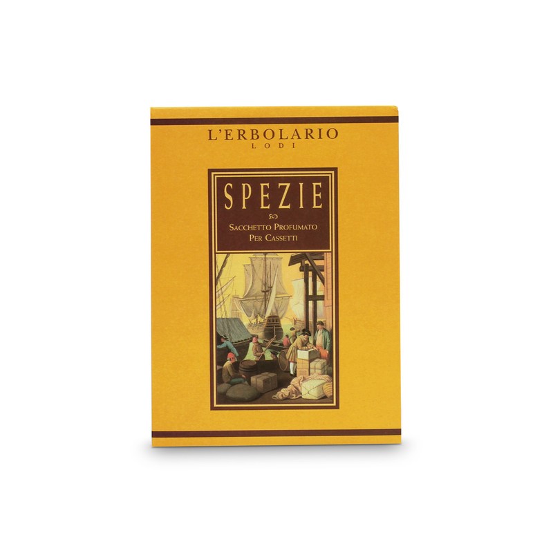 confezione di L’Erbolario Sacchetto Profumato Cassetti Spezie Confezione 1 Pezzo confezione di L’Erbolario Sacchetto Profumato Cassetti Spezie Confezione 1 Pezzo